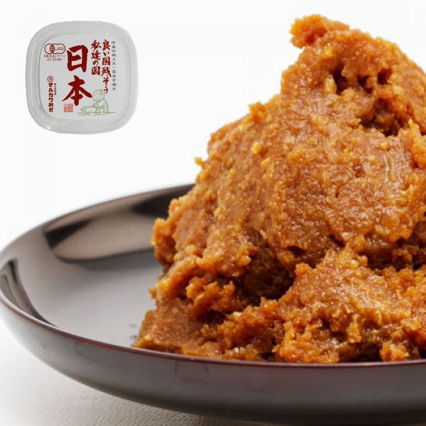 伝統のレシピで仕込んだ辛口みそ。一度は味わってほしいマルカワみその味。