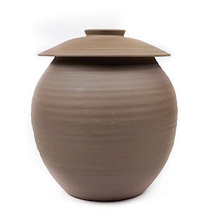 越前焼の味噌壺