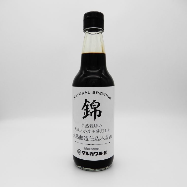 【新商品の紹介】錦 天然醸造醤油 (自然栽培原料使用)
